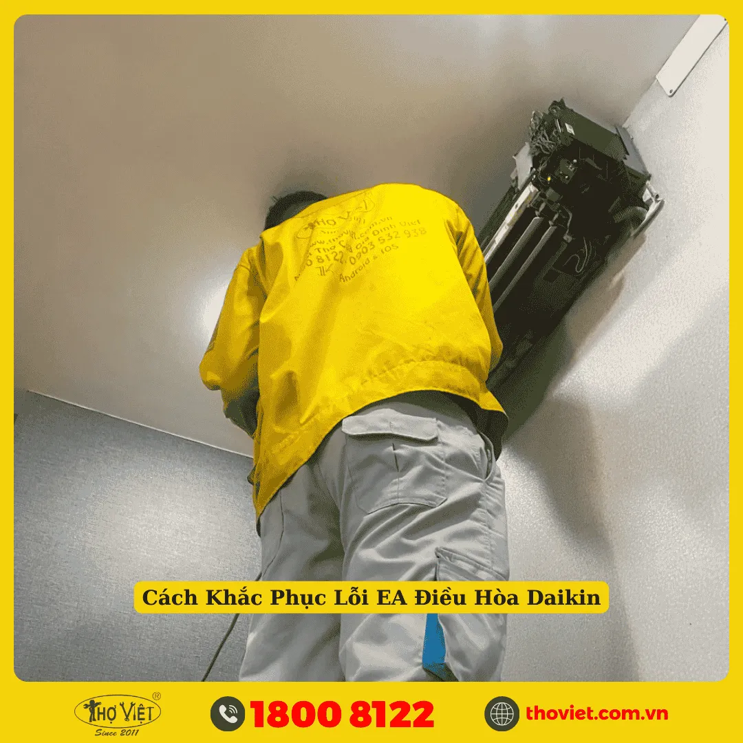 Cách Khắc Phục Lỗi EA Điều Hòa Daikin