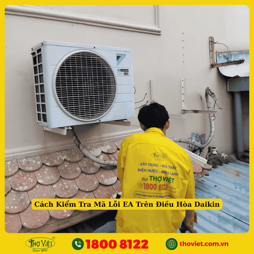 Cách Kiểm Tra Mã Lỗi EA Trên Điều Hòa Daikin