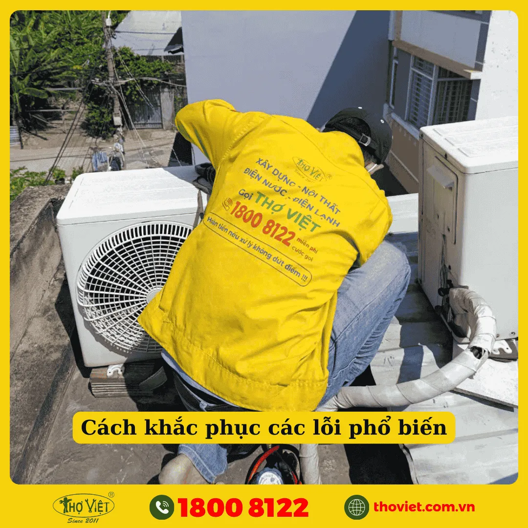 Cách khắc phục các lỗi phổ biến
