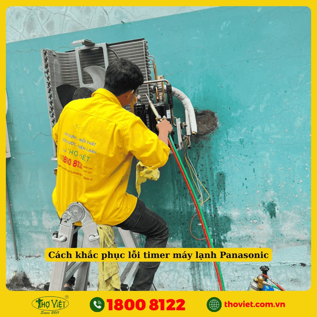 Cách khắc phục lỗi timer máy lạnh Panasonic
