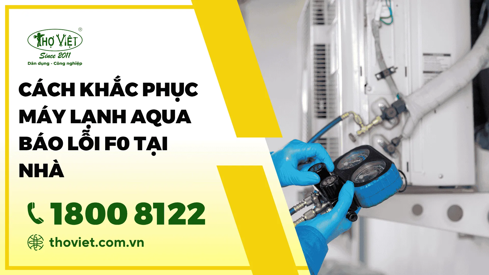 Cách khắc phục máy lạnh Aqua báo lỗi F0 tại nhà