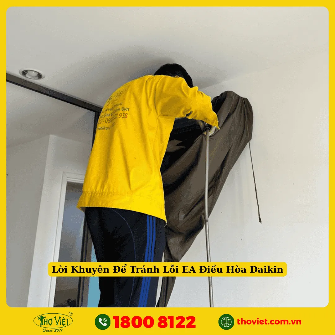 Lời Khuyên Để Tránh Lỗi EA Điều Hòa Daikin