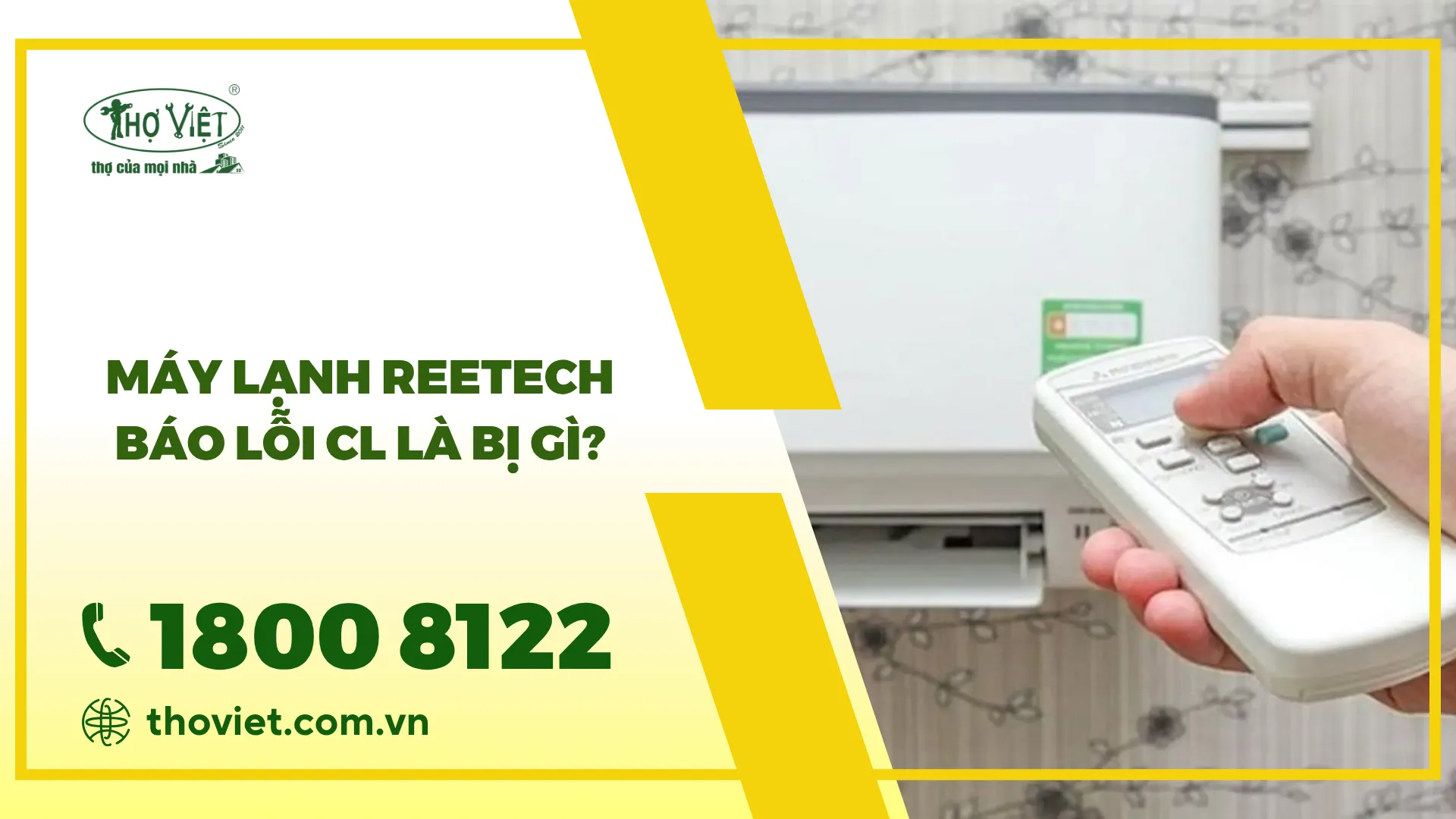 Máy lạnh Reetech báo lỗi CL: Nguyên nhân & Cách khắc phục