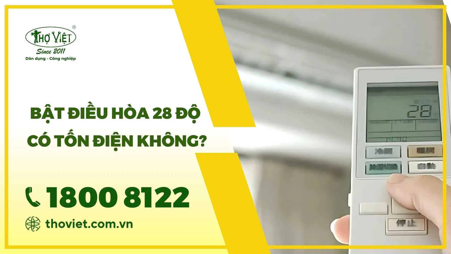 Bật điều hòa 28 độ có tốn điện không?