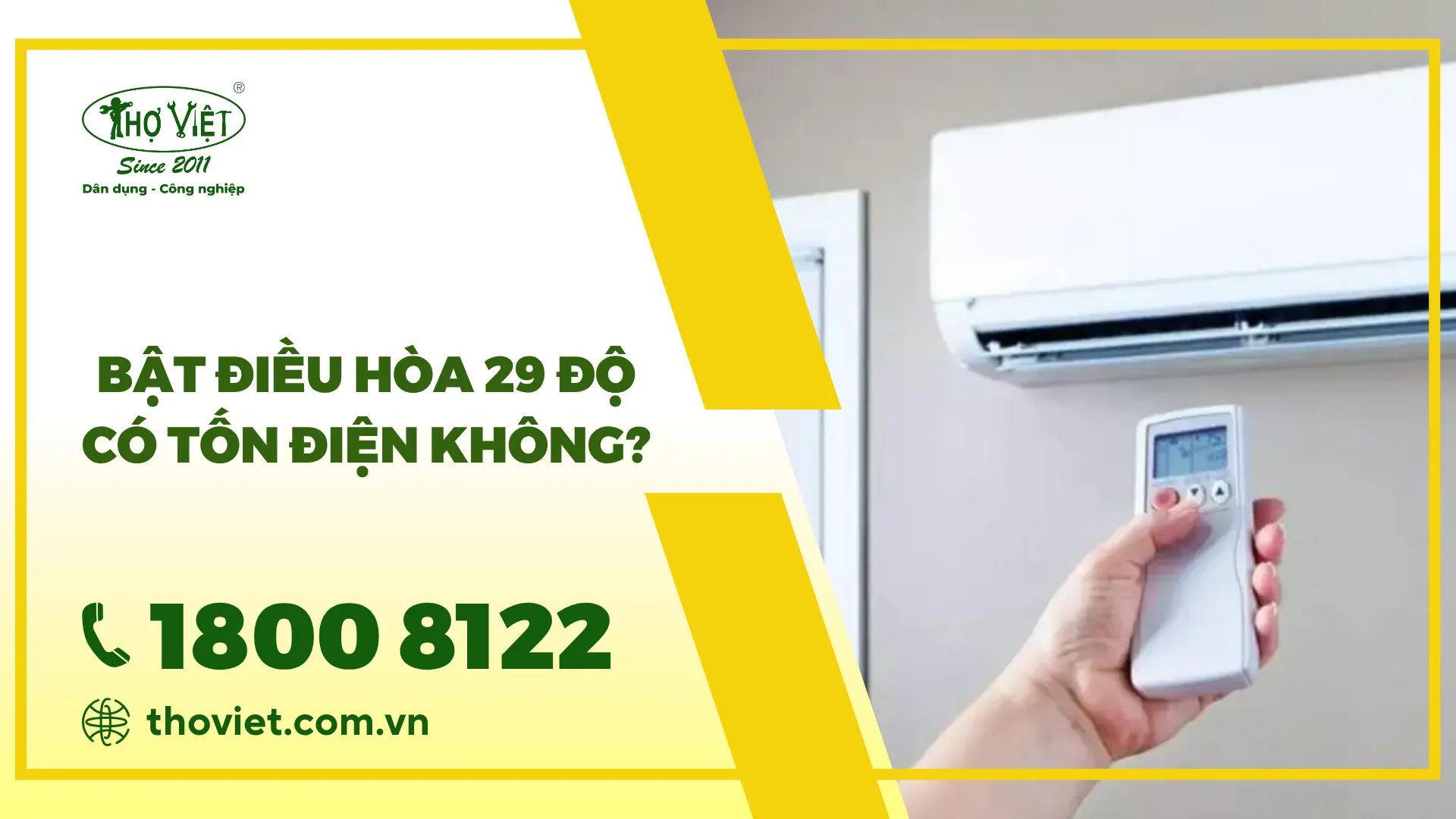 Bật điều hòa 29 độ có tốn điện không?