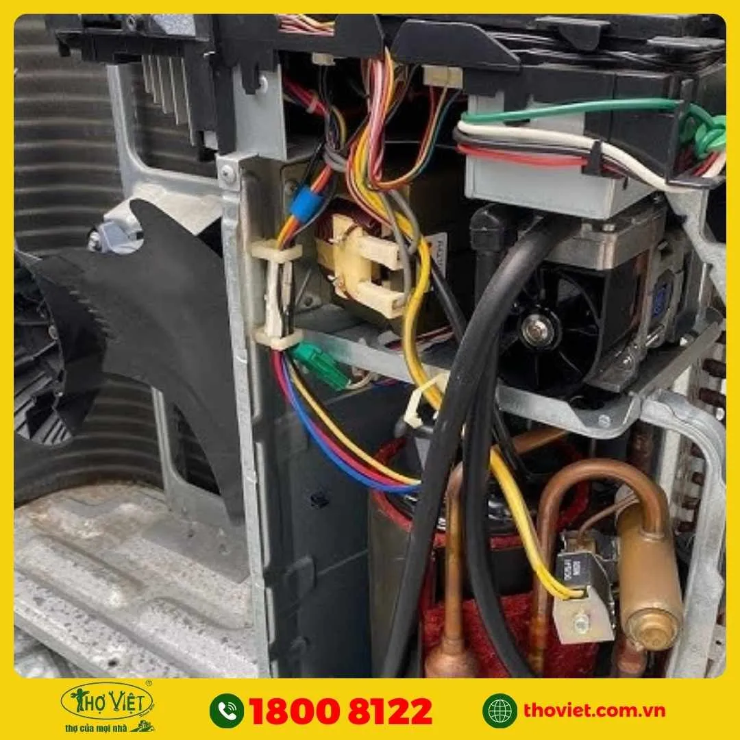 Bo mạch dàn nóng bị lỗi