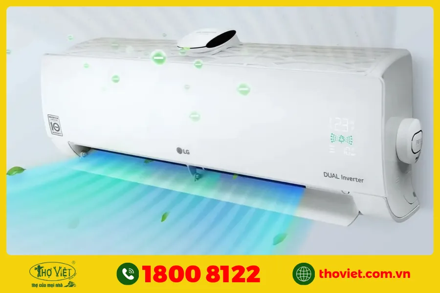 Chế độ lọc không khí của điều hòa