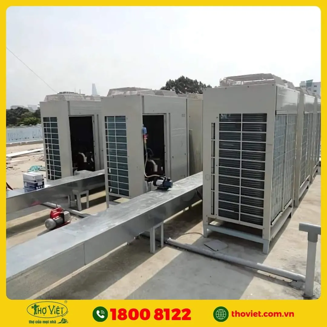 Dấu hiệu cần vệ sinh máy lạnh trung tâm VRV