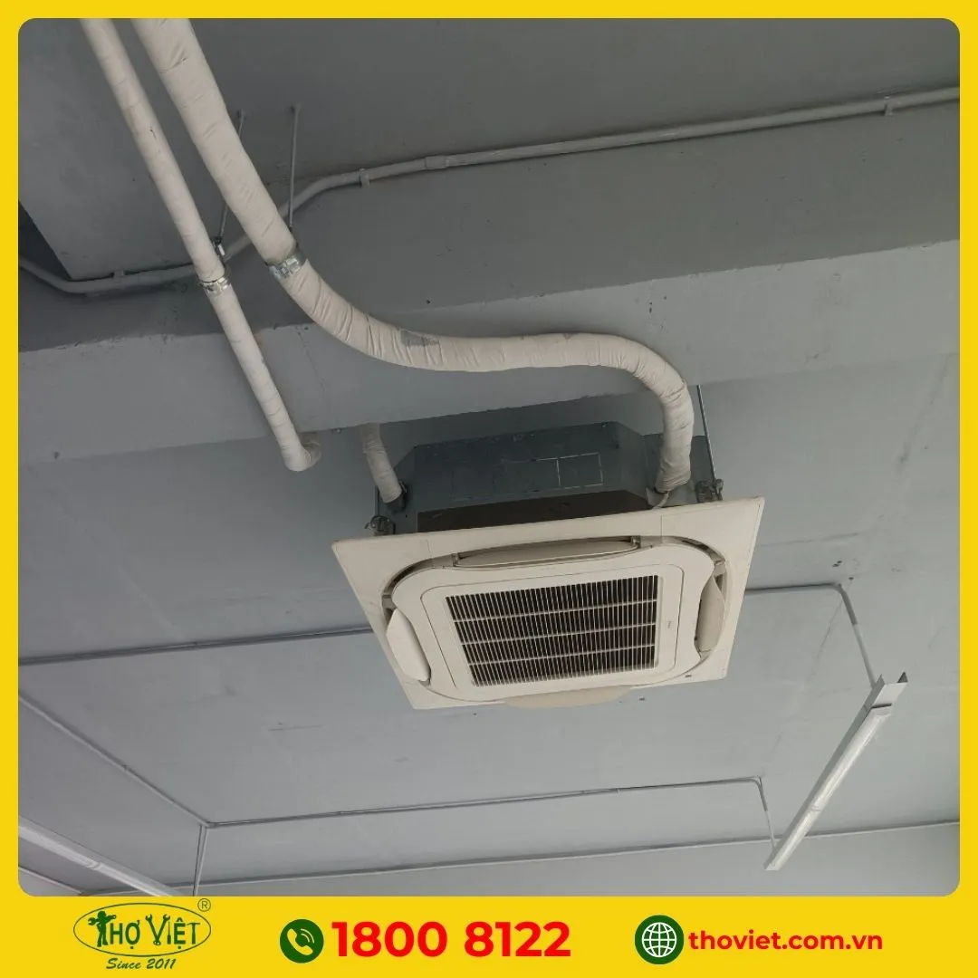 Dấu hiệu nhận biết lỗi nháy đèn ở điều hòa âm trần