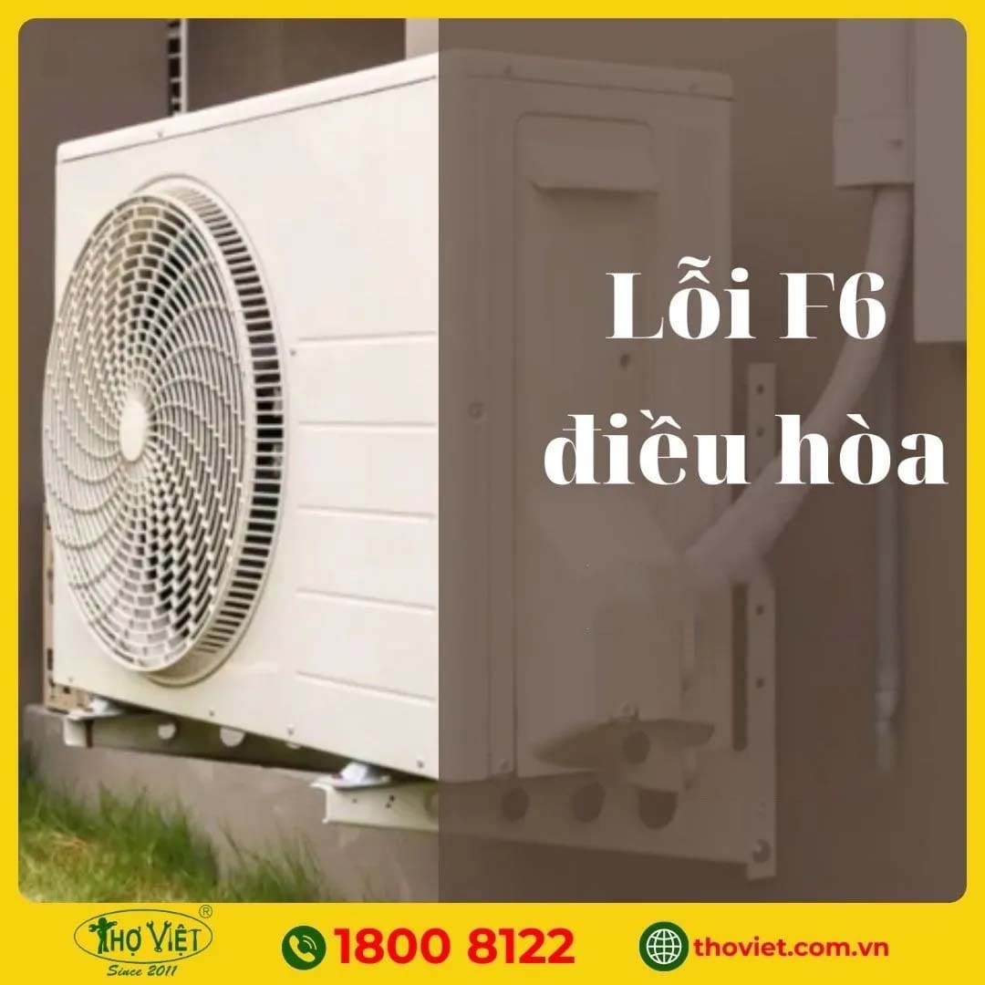 Điều hoà báo lỗi f6