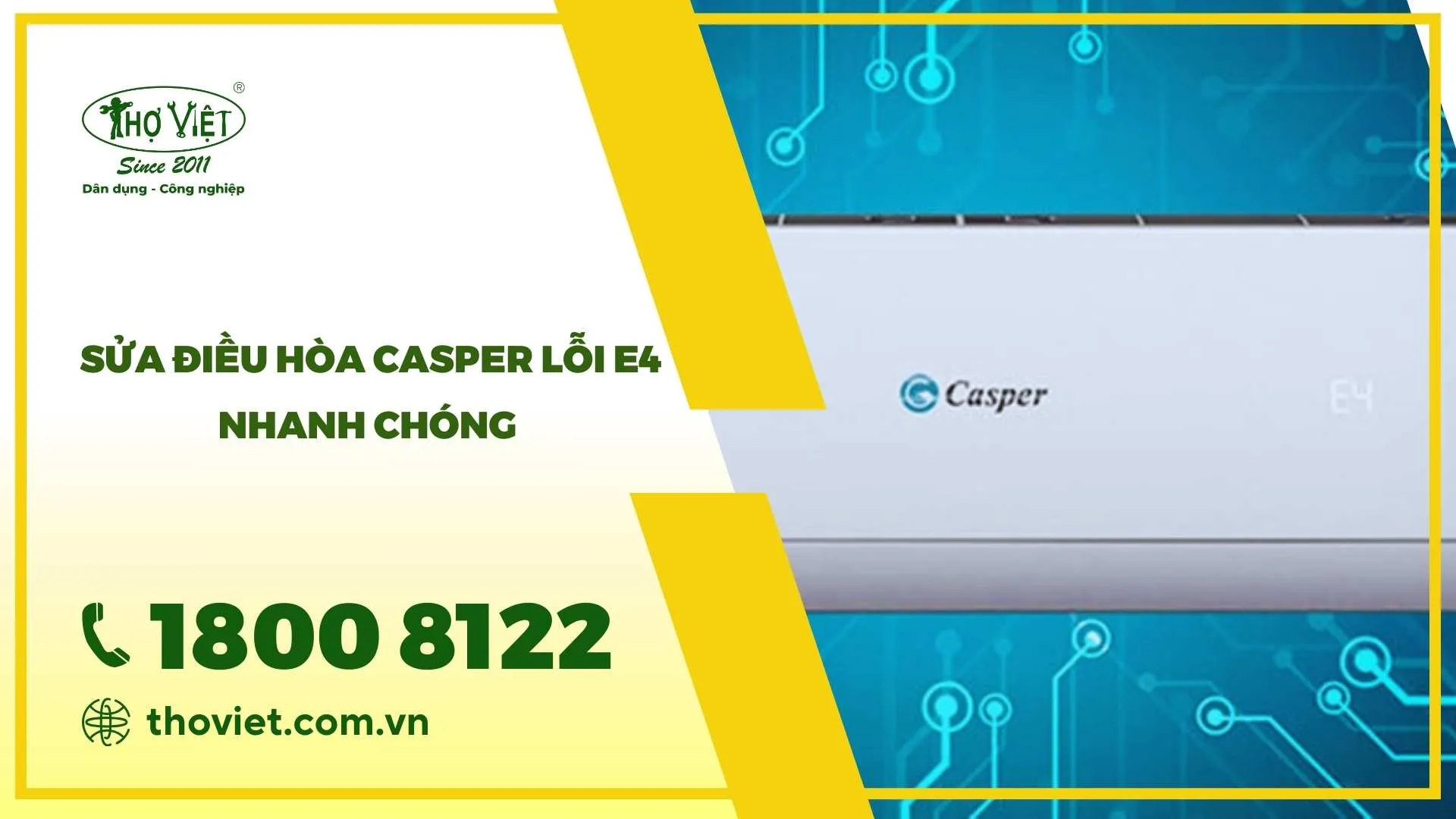 Điều hòa Casper lỗi E4