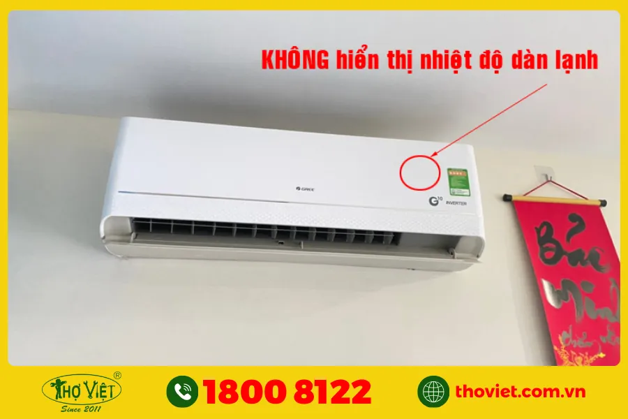 Cách khắc phục máy lạnh không hiển thị nhiệt độ