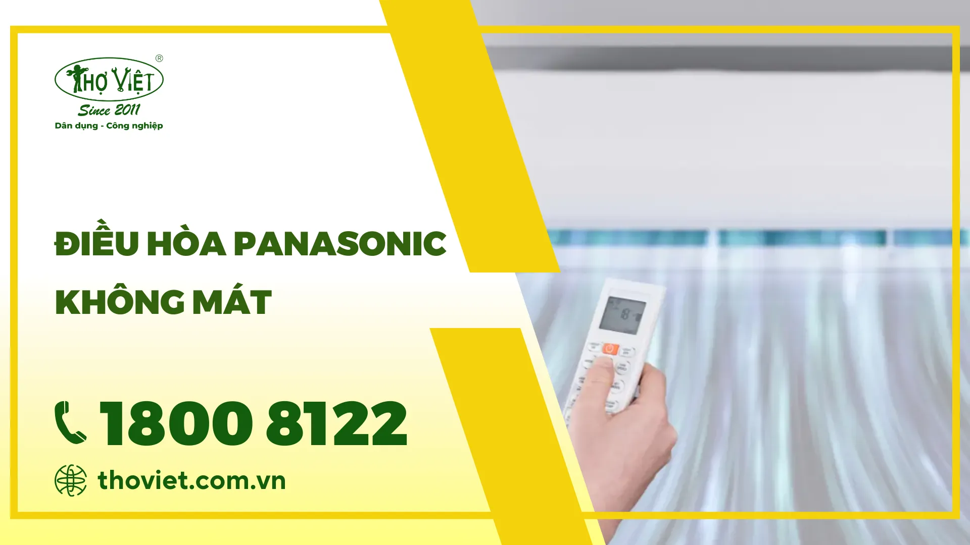 Điều hòa Panasonic không mát: Nguyên nhân & Cách khắc phục