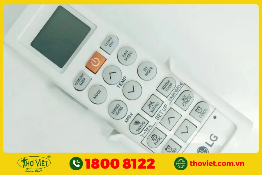 Màn hình remote không hiển thị