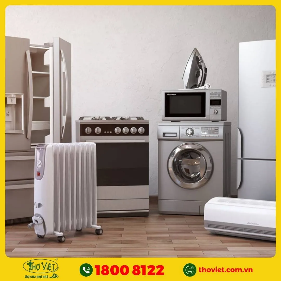 Dùng cùng lúc nhiều thiết bị điện công suất cao