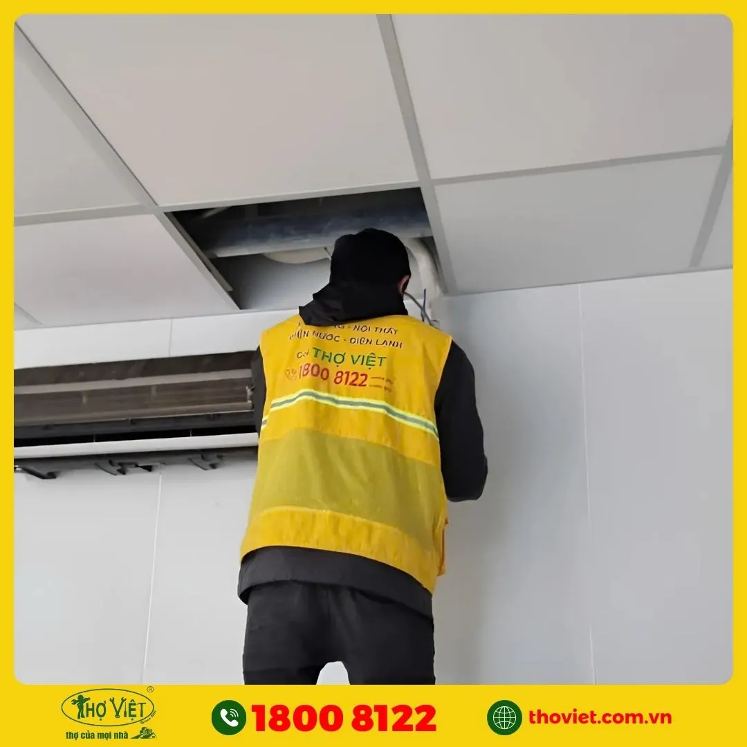 Gọi thợ điện lạnh đến sửa máy lạnh 