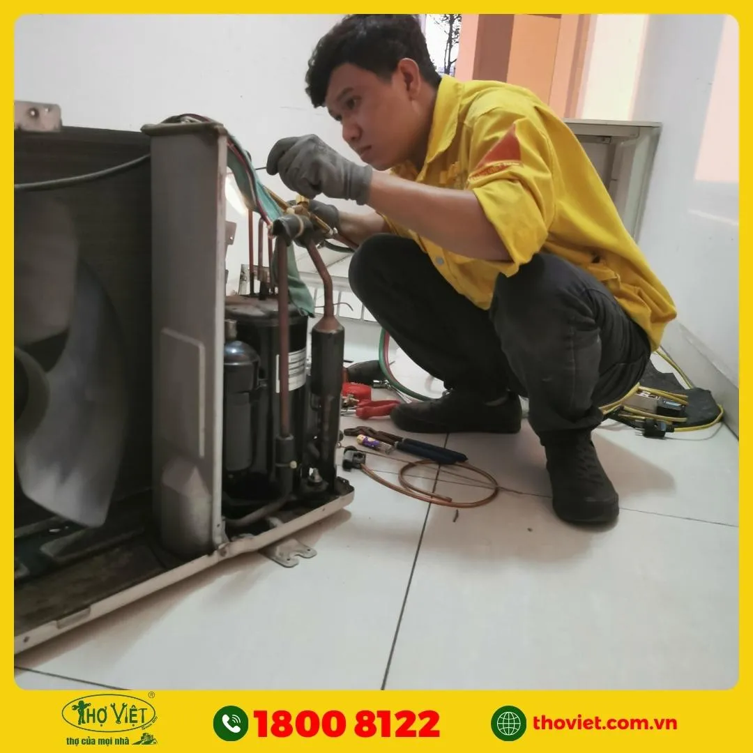 Gọi thợ điện lạnh đến sửa máy lạnh