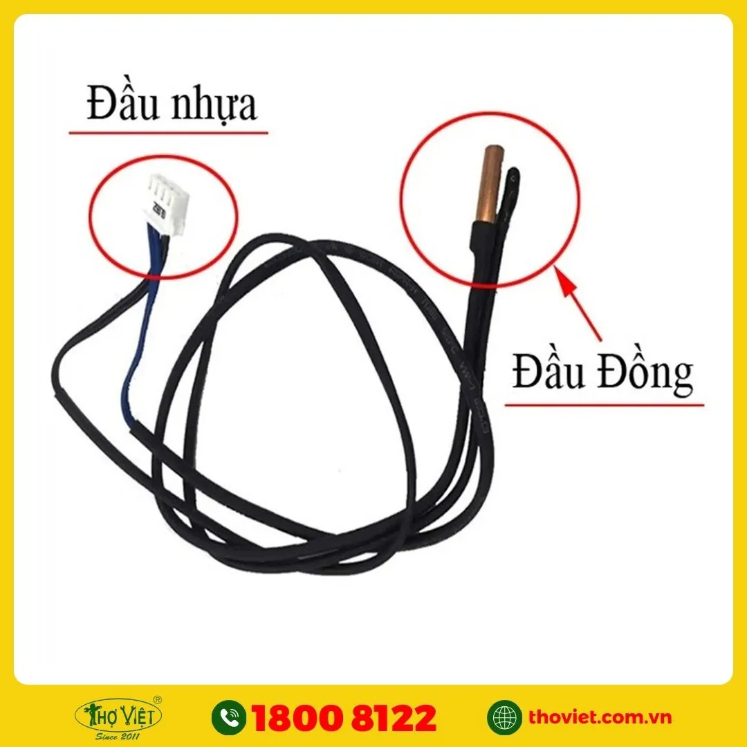 Do hỏng cảm biến nhiệt độ dàn nóng