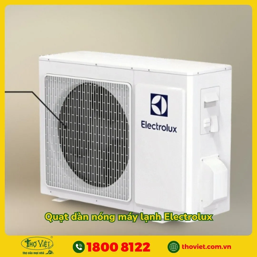 Quạt dàn nóng bị hỏng