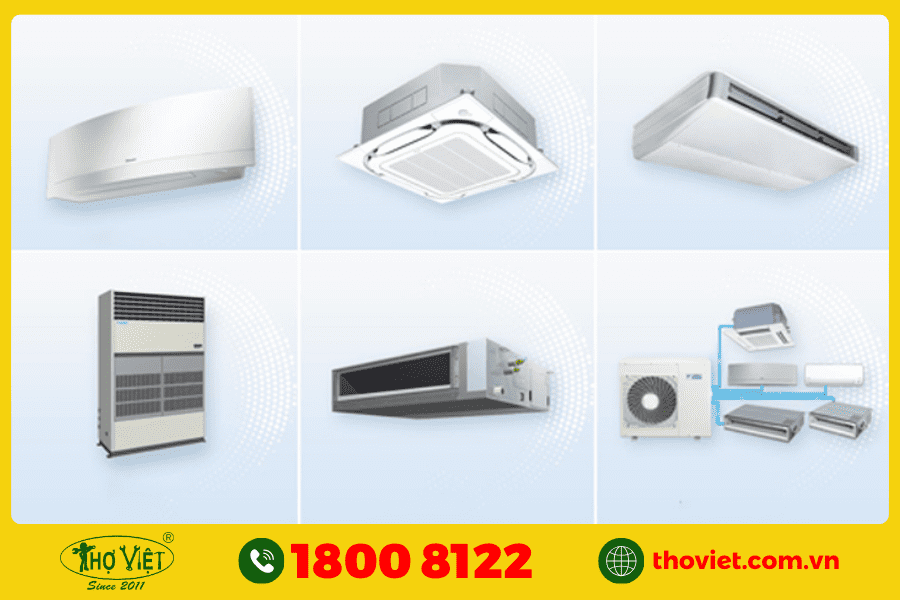 Các loại máy lạnh thường xuyên báo lỗi A3