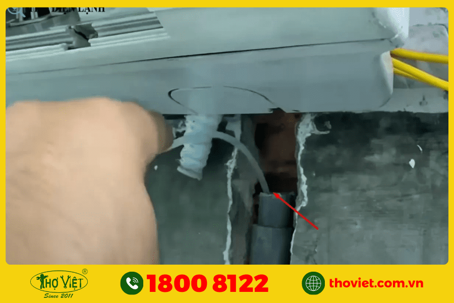 Ống thoát nước bị nghẹt