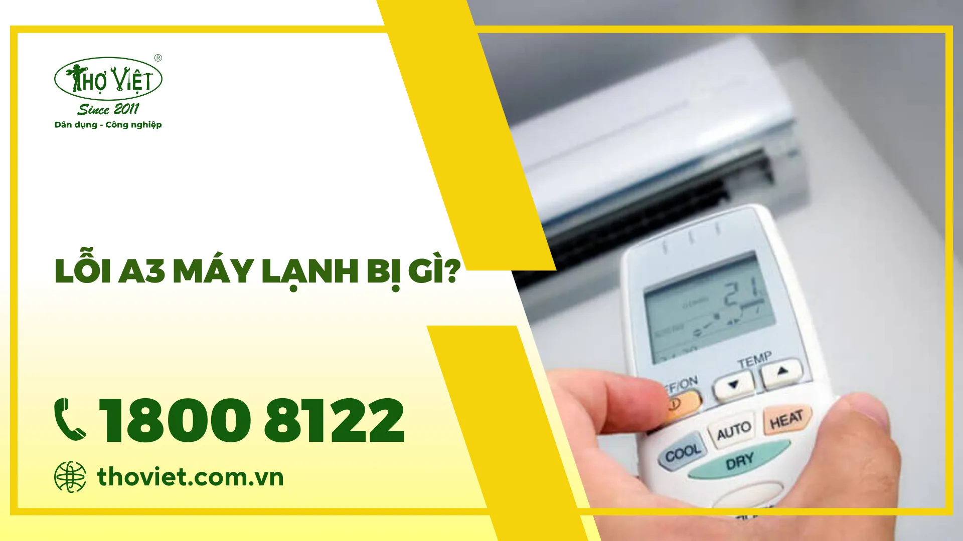 lỗi a3 máy lạnh daikin