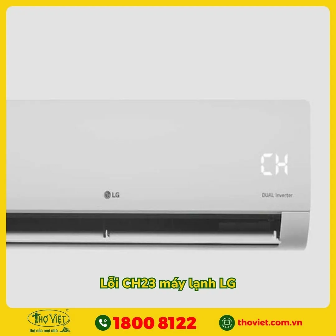 Lỗi CH23 máy lạnh LG