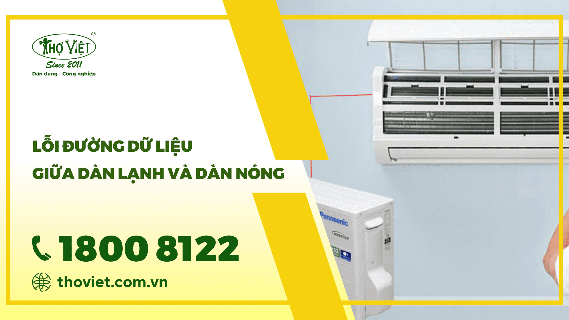 Lỗi đường dữ liệu giữa dàn lạnh và dàn nóng có ảnh hưởng gì không?