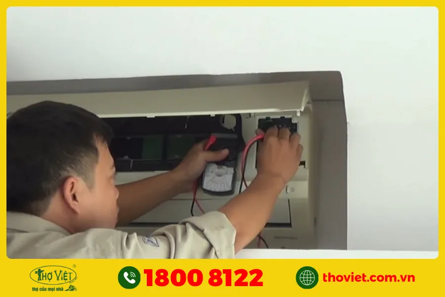 Cảm biến nhiệt độ phòng bị hỏng