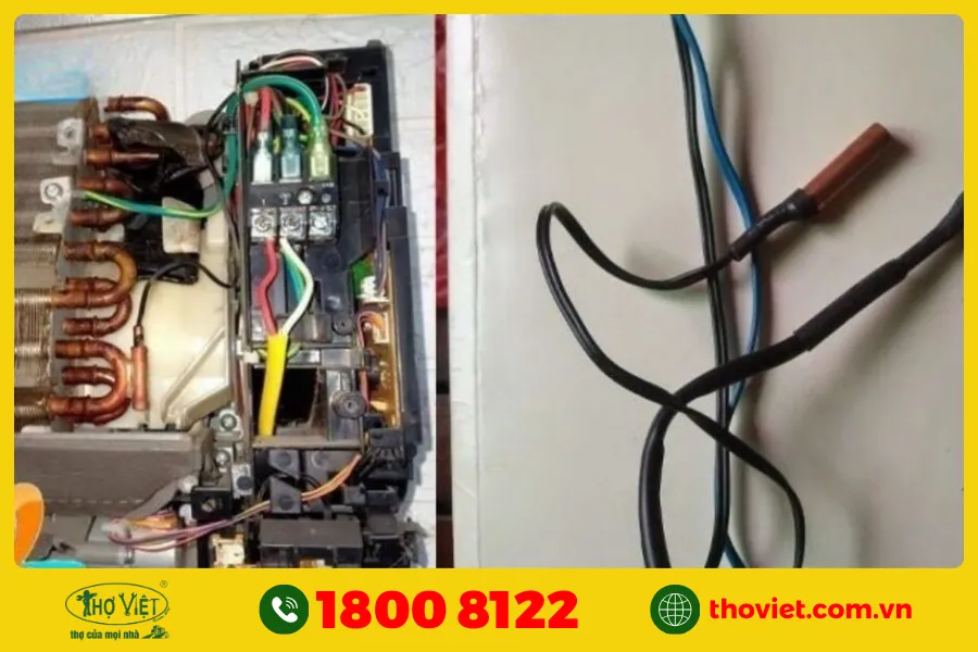 Cảm biến nhiệt độ bị lỗi