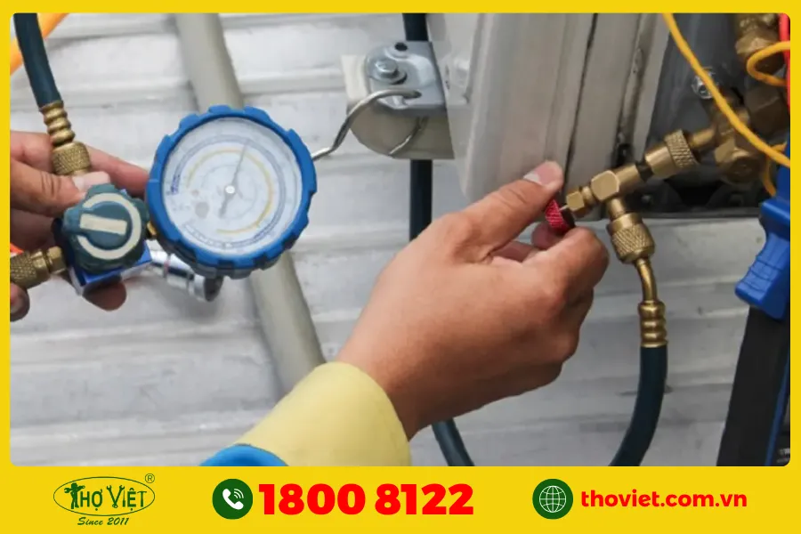 Cảm biến áp suất gas bị hỏng