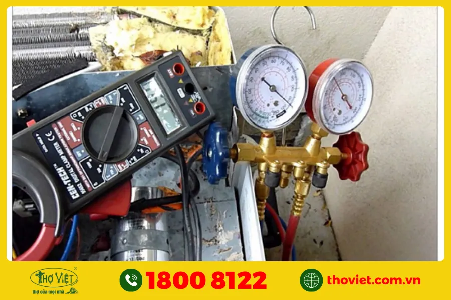 Máy nén (block) hoạt động quá tải