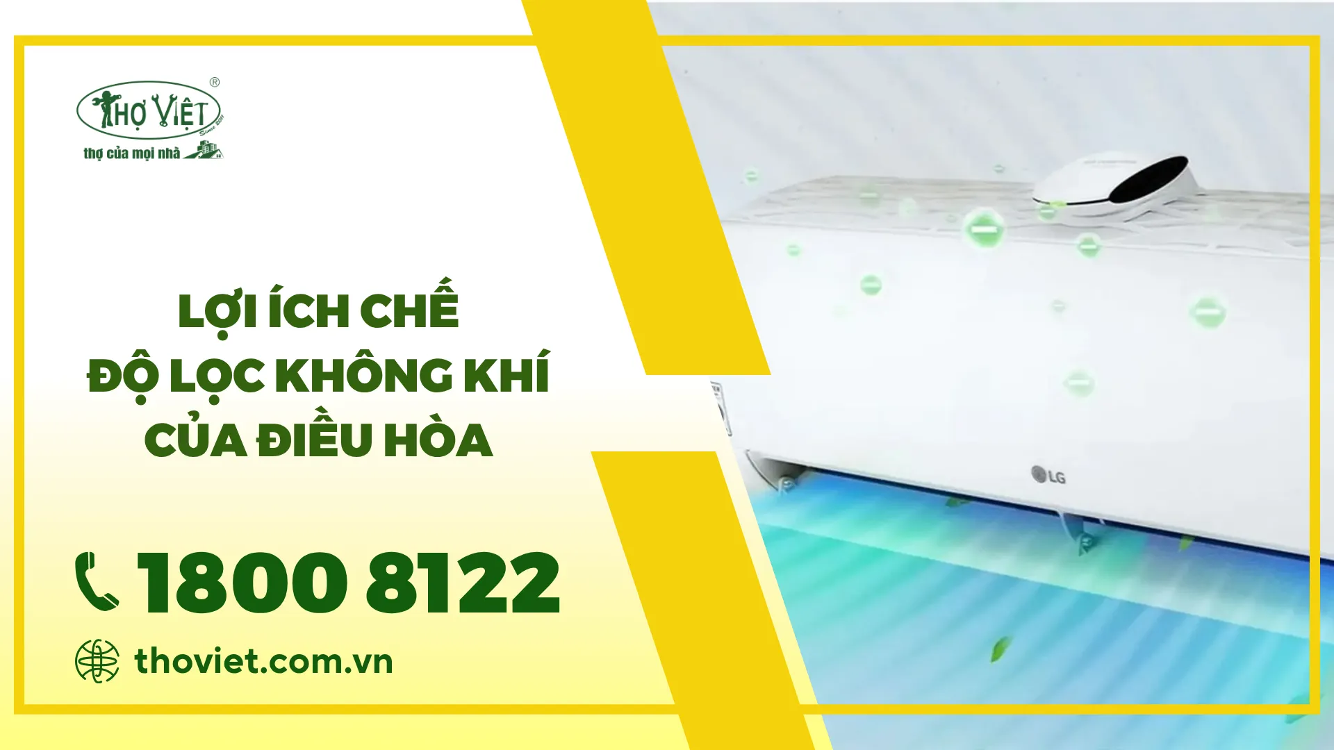 Chế độ lọc không khí của điều hòa: Lợi ích và cách sử dụng