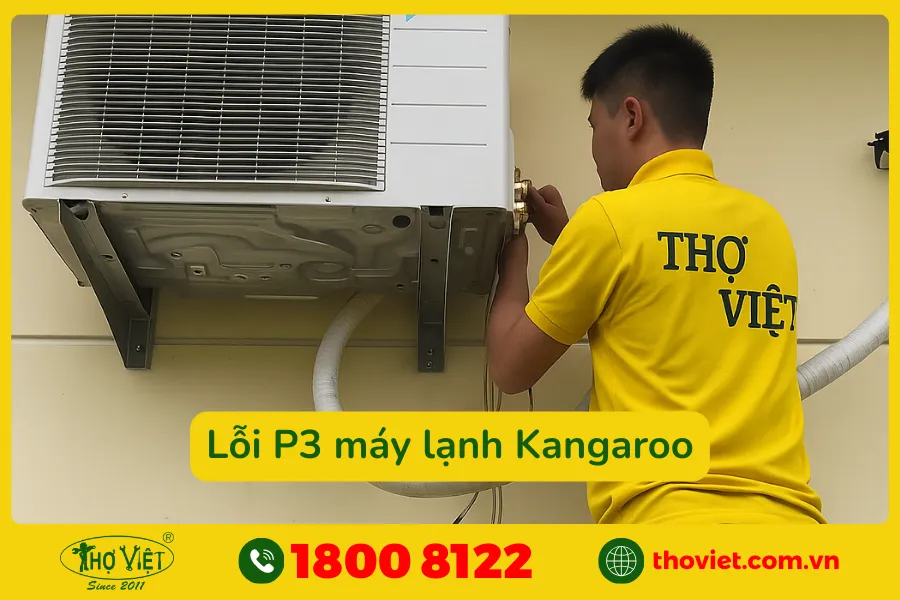 Cách khắc phục lỗi P3 của điều hòa Kangaroo