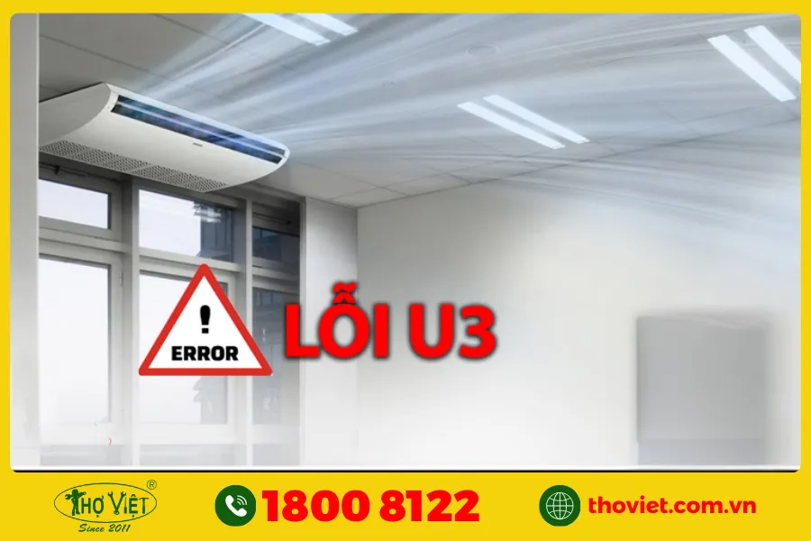 Máy lạnh báo lỗi U3 VRV