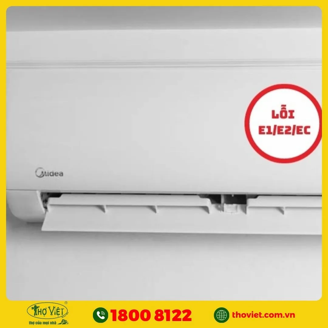 Mã lỗi điều hoà Midea 