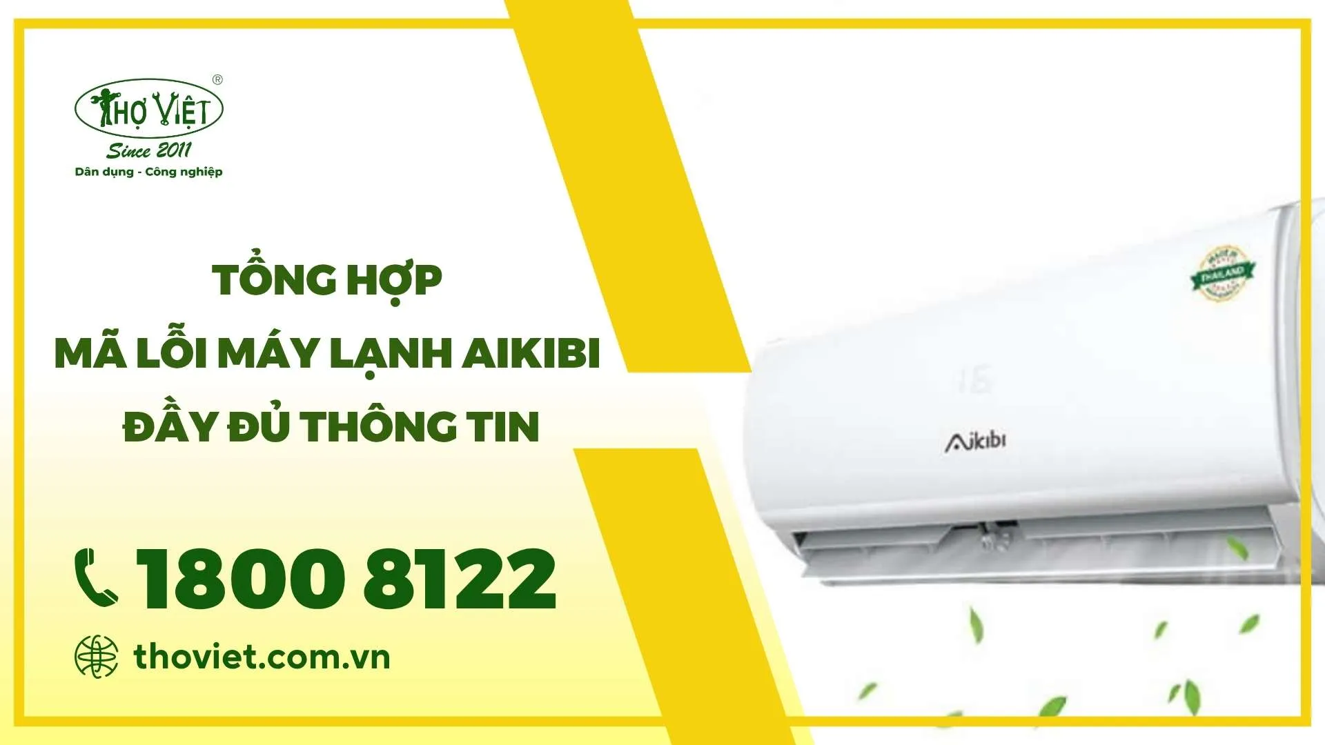 Mã lỗi máy lạnh Aikibi