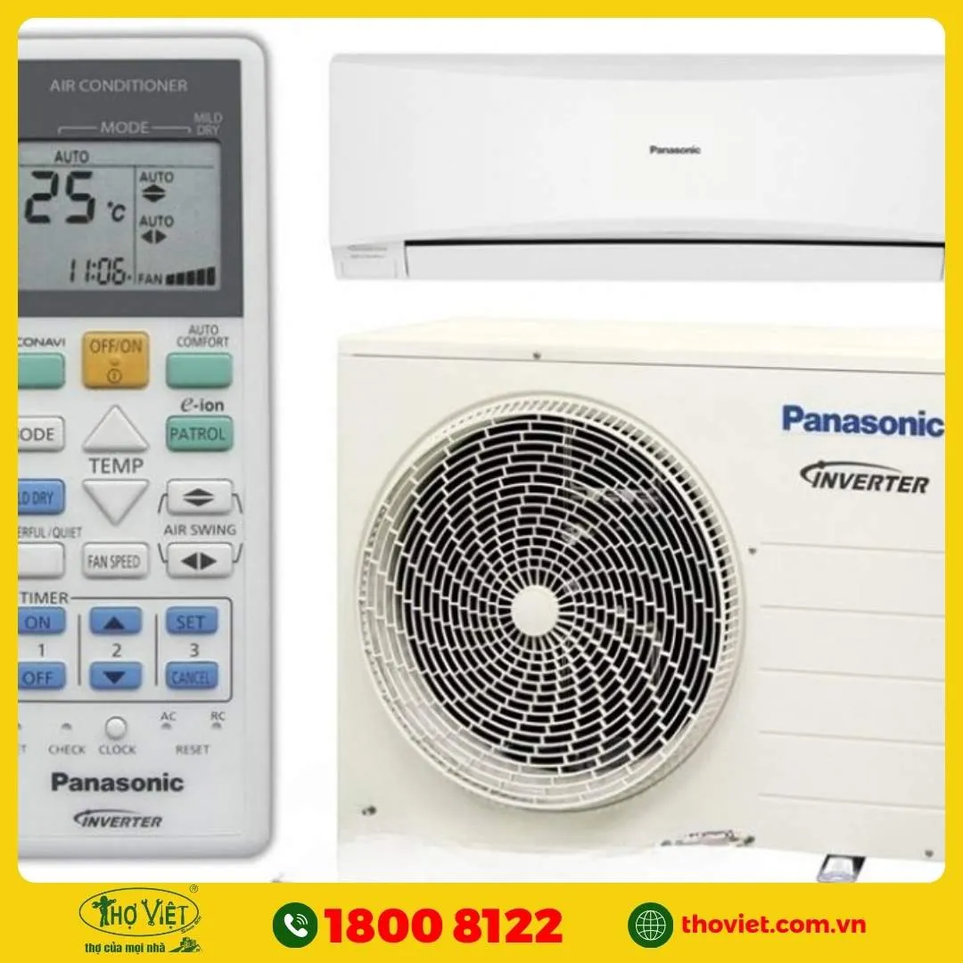 Mã lỗi máy lạnh Panasonic Inverter