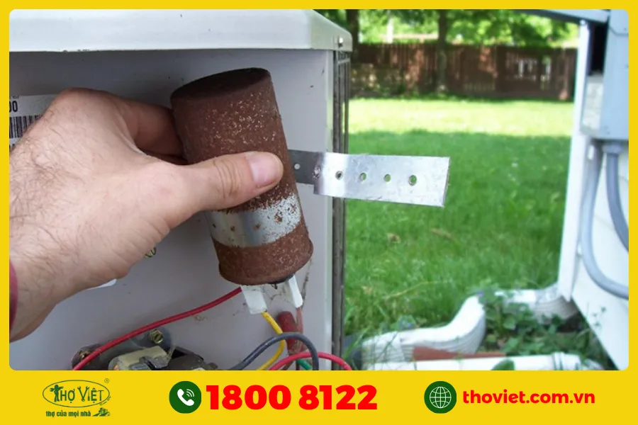 Nguồn điện cấp cho dàn nóng không ổn định