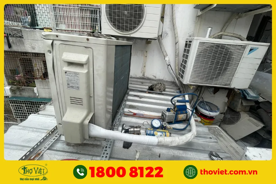 Motor quạt dàn nóng bị hỏng