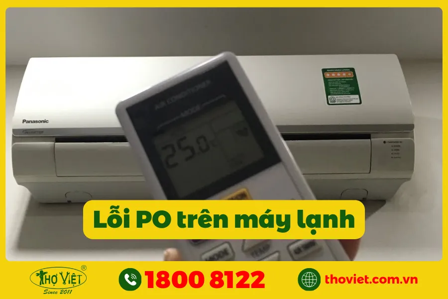 Lỗi PO trên máy lạnh electrolux