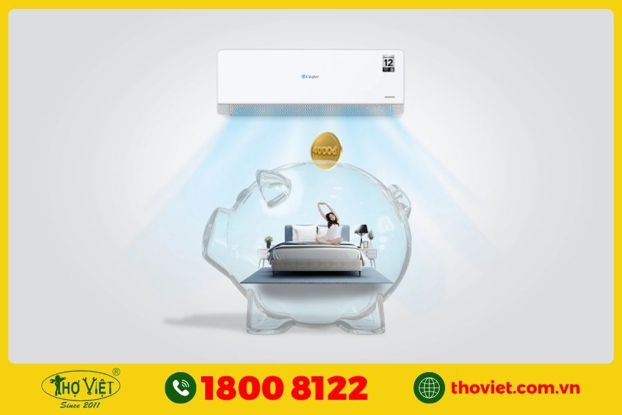 Casper đã đầu tư mạnh vào công nghệ để tối ưu hóa hiệu quả sử dụng năng lượng.