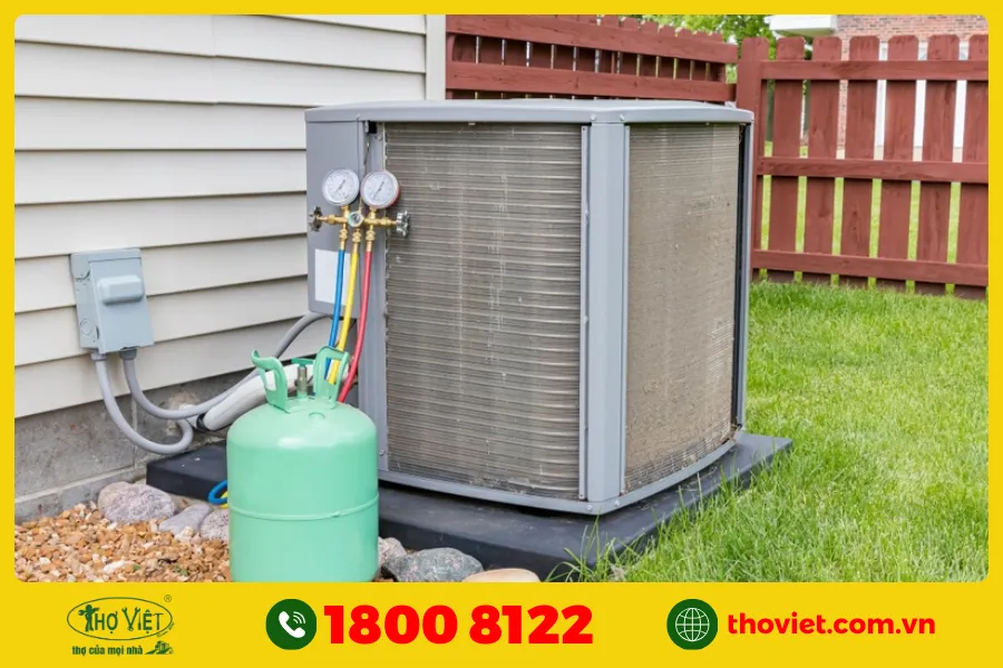 Thiếu môi chất làm lạnh