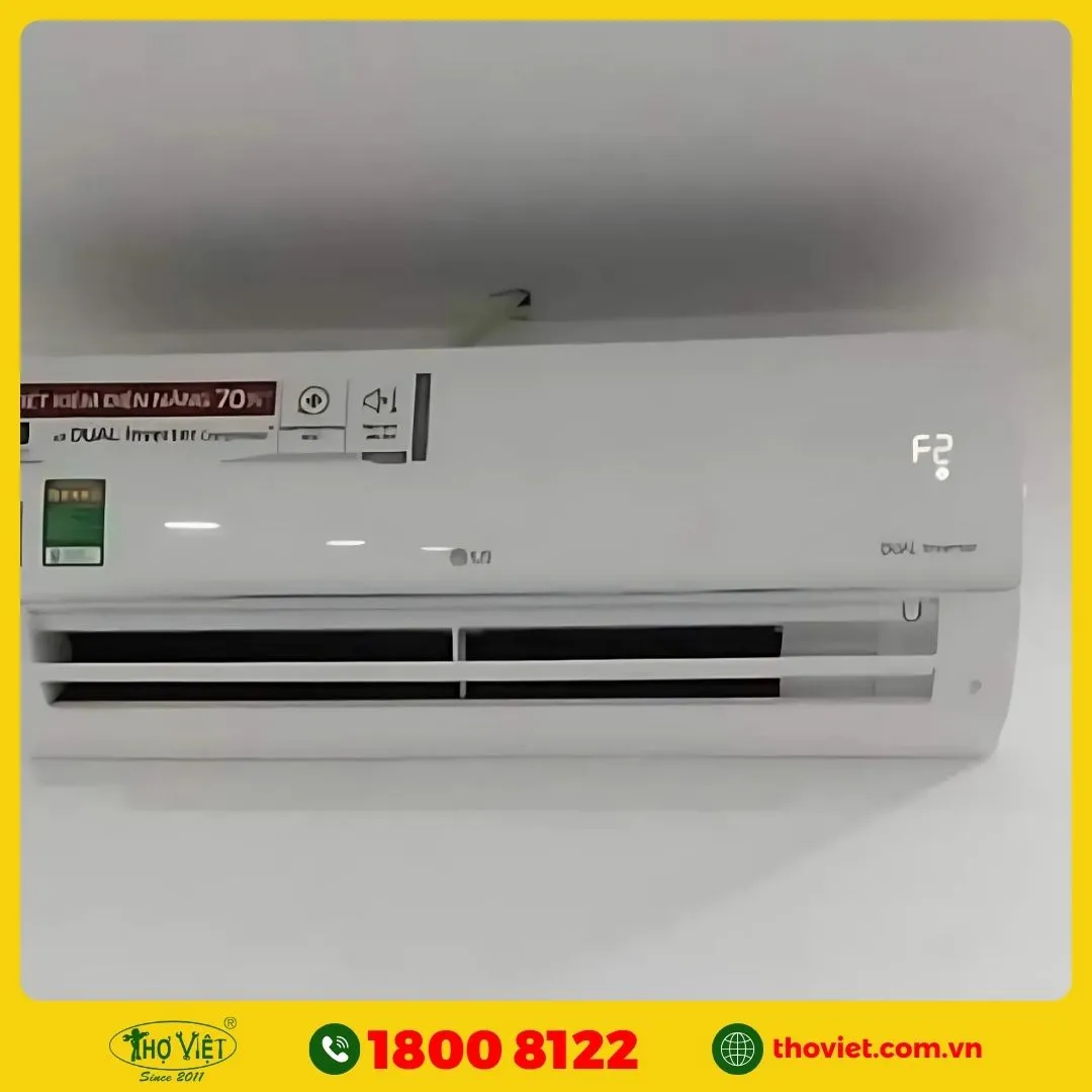 Máy lạnh hiển thị các mã lỗi trên điều khiển