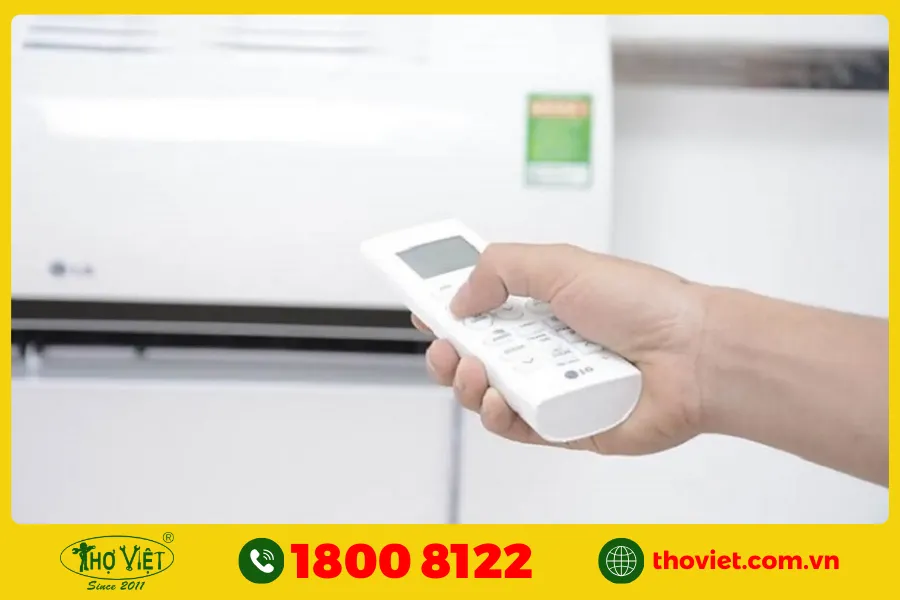 Sử dụng sai chế độ làm lạnh