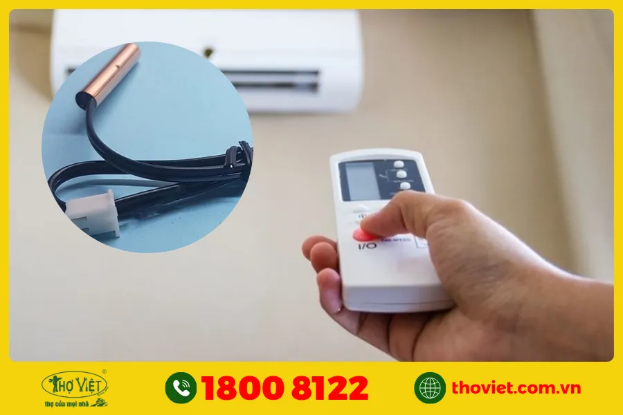 Cảm biến nhiệt độ phòng bị hỏng