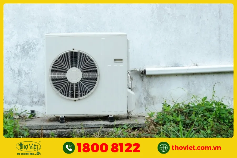 Nguồn cấp cho dàn nóng không ổn định