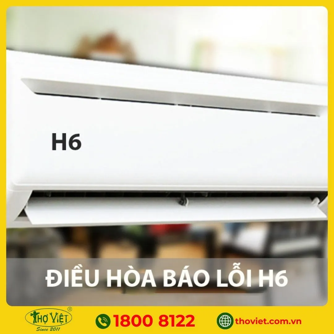 Những điều cần lưu ý khi khắc phục lỗi H6 của máy lạnh