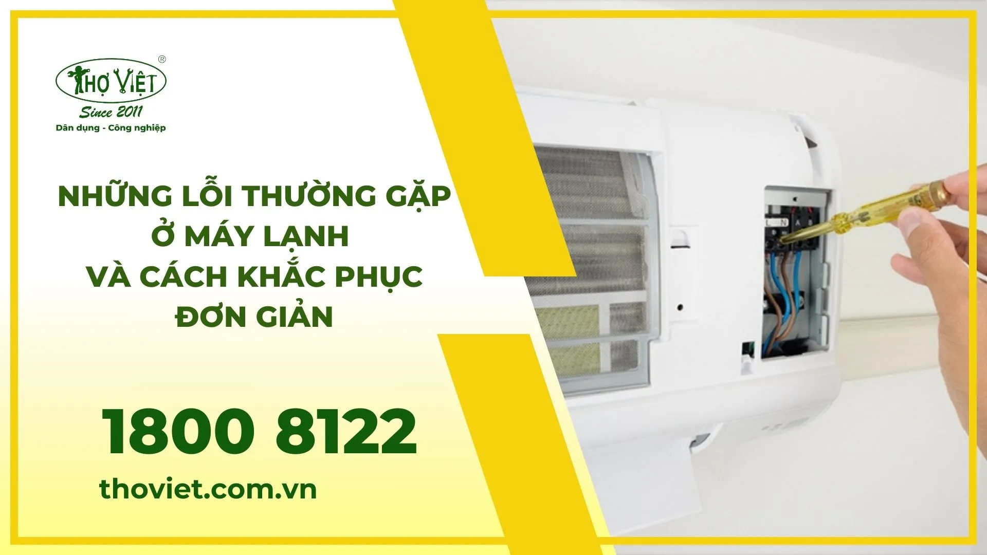 Những lỗi thường gặp ở máy lạnh