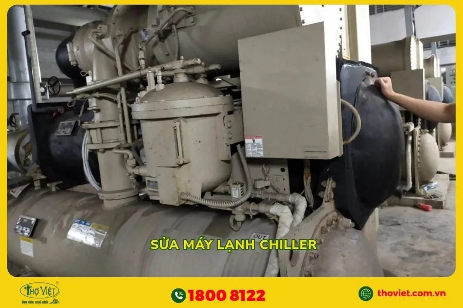 Sửa máy lạnh Chiller 
